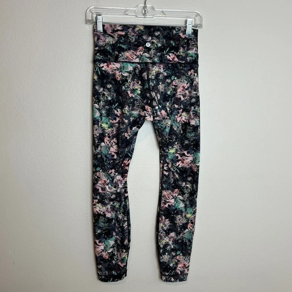 Lululemon Wunder Under High-Rise 7/8 Leggings 25” Full Luon Dappled Daze Multi